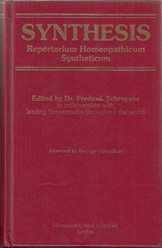 Beispielbild fr Synthesis: Repertorium Homeopathicum Syntheticum zum Verkauf von HPB-Red