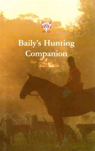 Stock image for Baily's Hunting Companion White-Spunner, Barney for sale by Aragon Books Canada