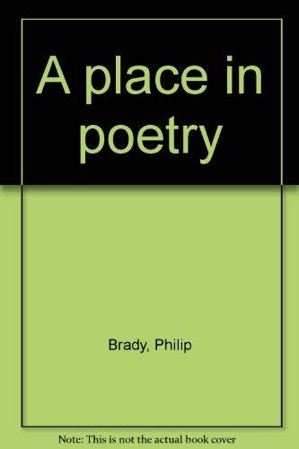Beispielbild fr A place in poetry zum Verkauf von medimops