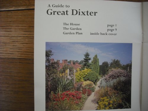 9780952547105: Guide to Great Dixter [Idioma Ingls]