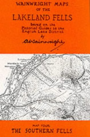 Beispielbild fr Southern Fells (Map 4) (Wainwright maps (of the Lakeland Fells)) zum Verkauf von WorldofBooks