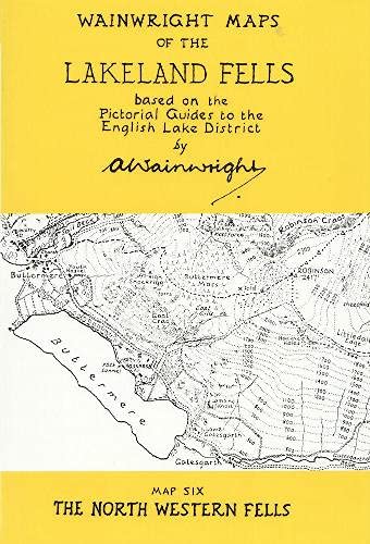 Beispielbild fr Wainwright Maps of the Lakeland Fells zum Verkauf von Blackwell's