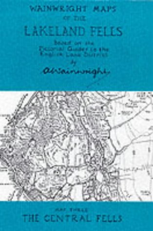 Beispielbild fr Wainwright Maps of the Lakeland Fells zum Verkauf von Blackwell's