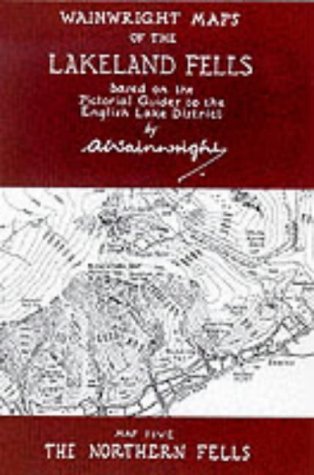 Beispielbild fr Wainwright Maps of the Lakeland Fells: The Northern Fells Map 5 zum Verkauf von Monster Bookshop