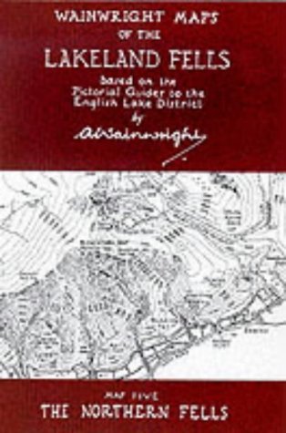 9780952653066: Wainwright Maps of the Lakeland Fells: Map 5