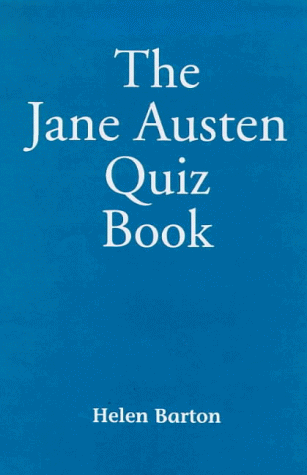 Beispielbild fr The Jane Austen Quiz Book zum Verkauf von WorldofBooks