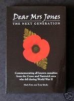 9780952876045: DEAR MRS JONES The Next Generation 1939-1945