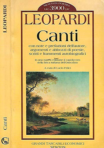 9780952926108: Canti: Selected and Introduced by Franco Fortini