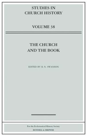 Stock image for The Church and the Book (Studies in Church History) for sale by Powell's Bookstores Chicago, ABAA