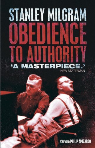 Imagen de archivo de Obedience to Authority: An Experimental View a la venta por WorldofBooks