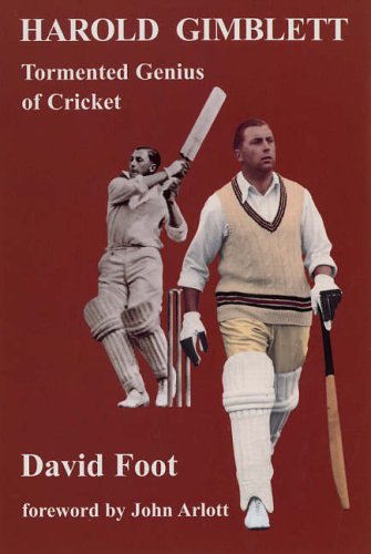 Imagen de archivo de Harold Gimblett: Tormented Genius of Cricket a la venta por WorldofBooks