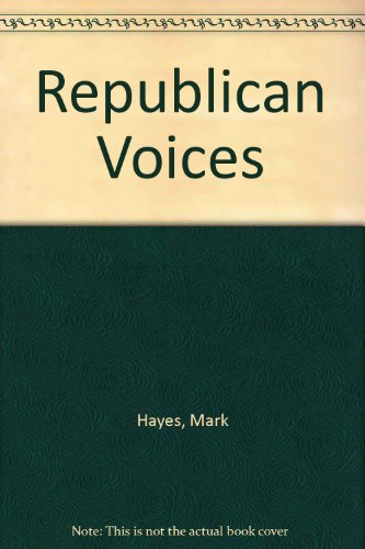 Beispielbild fr Republican Voices zum Verkauf von Books From California