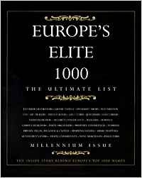 Stock image for Europe's Elite 1000 the ultimate list for sale by mneme