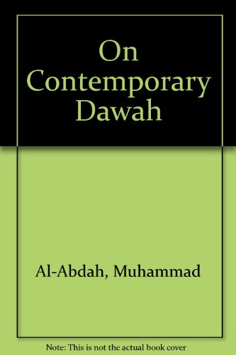 9780953481002: On Contemporary Dawah