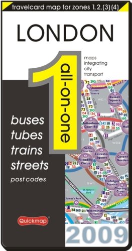 9780953592463: London All-on-One: Buses, Tubes, Train, Streets, Post Codes