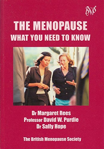 Beispielbild fr The Menopause: What You Need to Know zum Verkauf von WorldofBooks