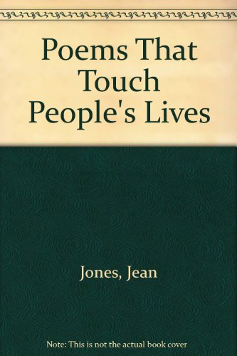 Poems That Touch People's Lives (9780953729104) by Jean Jones