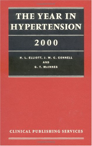 Imagen de archivo de Year in Hypertension, The a la venta por D2D Books