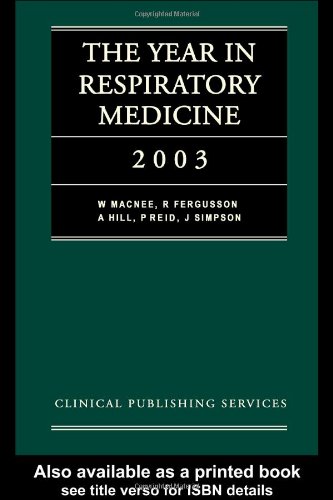 Stock image for The Year in Respiratory Medicine 2003 for sale by WorldofBooks