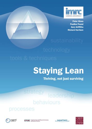 Stock image for Staying Lean - Thriving, Not Just Surviving for sale by Goldstone Books