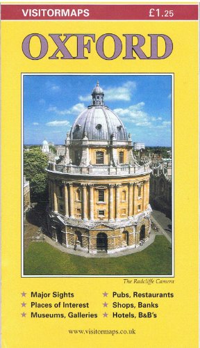 Stock image for Oxford Visitor's Map (DHP Visitors Maps) for sale by Wonder Book