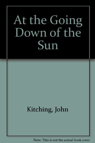 Stock image for At the Going Down of the Sun (UK PBO 1st) for sale by Hunter Books