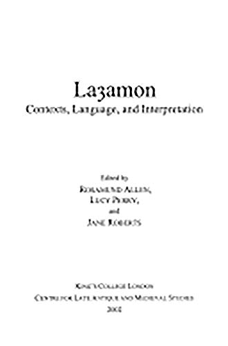 Imagen de archivo de Layamon: Contexts, Language, and Interpretation (Kings College London Medieval Studies) (Volume 19) a la venta por Anybook.com