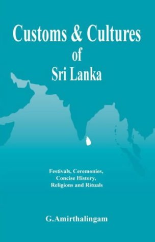 Beispielbild fr Customs and Cultures of Sri Lanka zum Verkauf von WorldofBooks