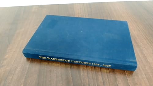 9780954061920: The Warburton Lectures Delivered at Lincoln's Inn 1995-2005