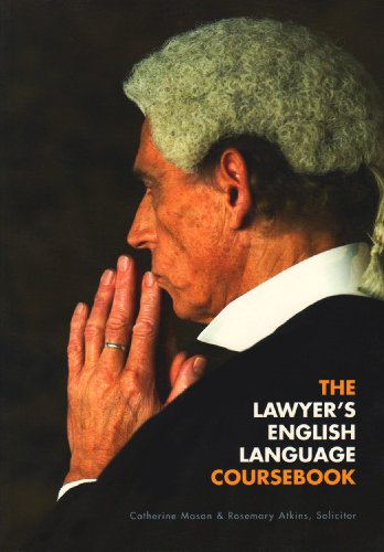 9780954071431: The Lawyer's English Language Coursebook