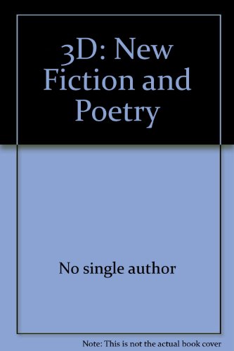 9780954133757: 3D: New Fiction and Poetry