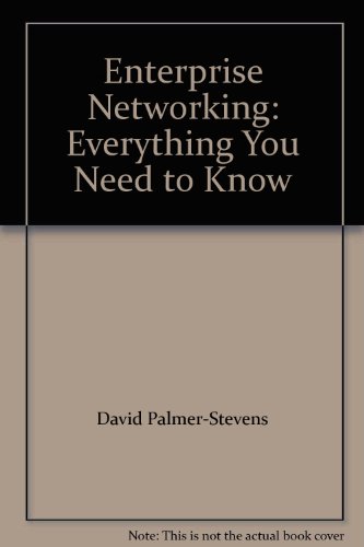 Imagen de archivo de Enterprise Networking: Everything You Need to Know a la venta por medimops