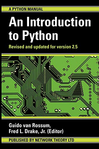 Beispielbild fr An Introduction to Python zum Verkauf von AwesomeBooks