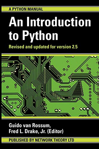 Beispielbild fr An Introduction to Python zum Verkauf von Ergodebooks