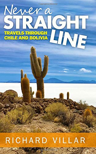 Stock image for Never a Straight Line: Travels through Chile and Bolivia for sale by GF Books, Inc.