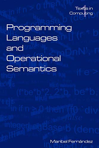 Stock image for Programming Languages and Operational Semantics: An Introduction for sale by WorldofBooks