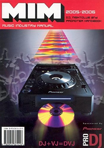 Imagen de archivo de Music Industry Manual: Dj, Nightclub, Promoter Handbook a la venta por Anybook.com