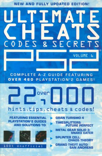 9780954364373: ULTIMATE CHEATS, CODES AND SECRETS: v. 6 (Ultimate Cheats, Codes and Secrets: Playstation 2)