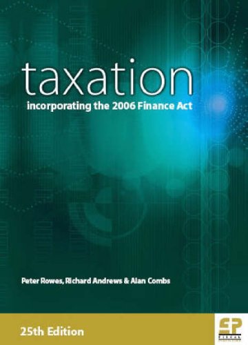 Stock image for Taxation Incorporating the 2006 Finance Act for sale by PBShop.store US