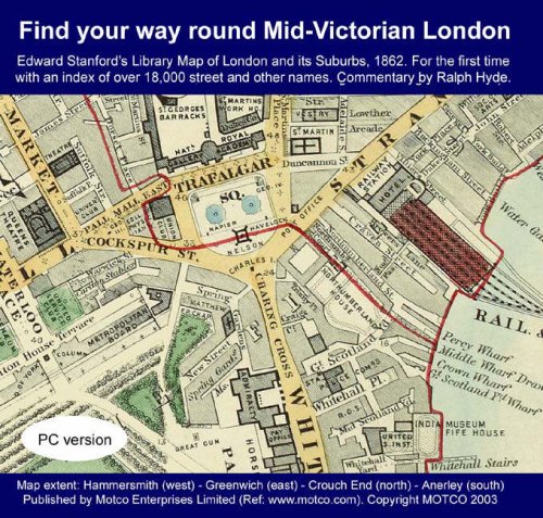 Find Your Way Round Mid-Victorian London (9780954508005) by Edward Stanford