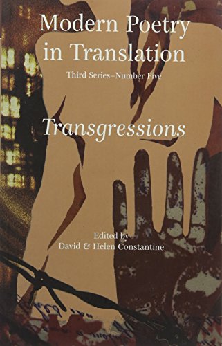 Beispielbild fr Modern Poetry In Translation. Transgressions. Third Series - Number Five zum Verkauf von Clarendon Books P.B.F.A.