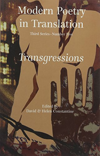 Stock image for Modern Poetry In Translation. Transgressions. Third Series - Number Five for sale by Clarendon Books P.B.F.A.