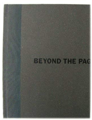 Beyond the Page (9780954556389) by Hammad Nasar; Roger Connah