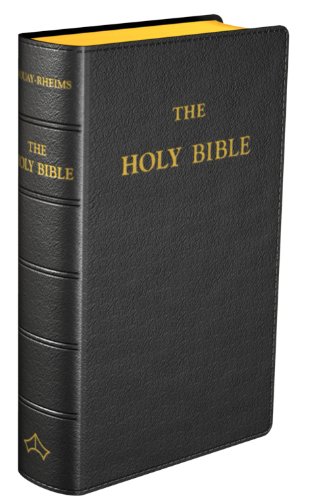 Imagen de archivo de Douay-Rheims Bible [Pocket size, black flexible cover] a la venta por SecondSale