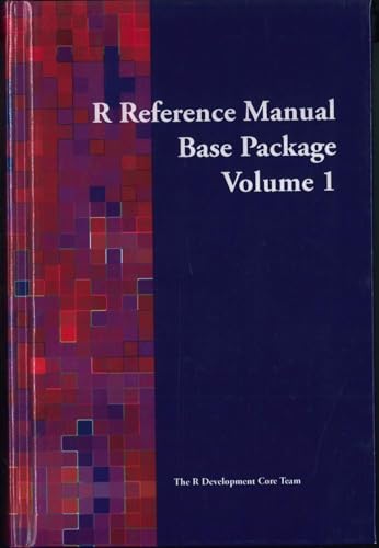 9780954612009: R Reference Manual - Base Package: vol.1