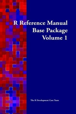 Stock image for R Reference Manual Base Package, Volume 1 for sale by Book Bear
