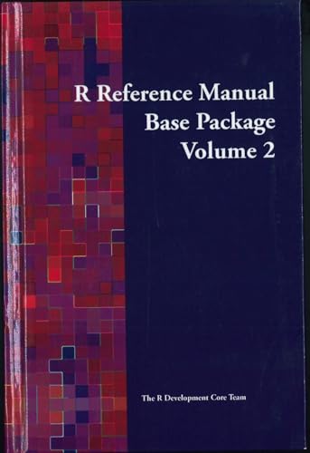 9780954612016: R Reference Manual - Base Package: vol.2