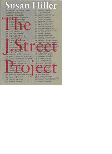 Susan Hiller: The J. Street Project (9780954654580) by Susan Hiller