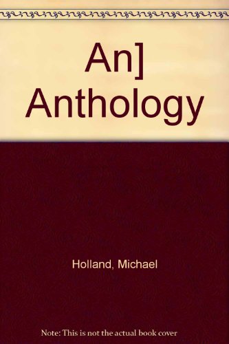 A Poetry Anthology.