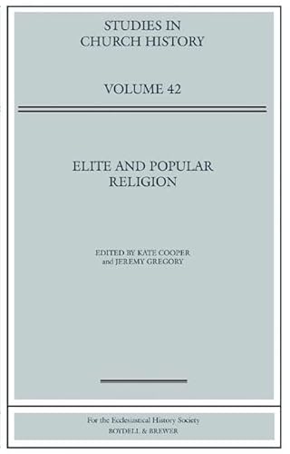 Imagen de archivo de Elite and Popular Religion a la venta por Better World Books